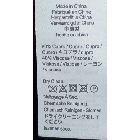 J. Crew Women 10 Black Flat Front Drapey Cupro Blend Trousers Dress Pants NWT - Picture 8 of 8